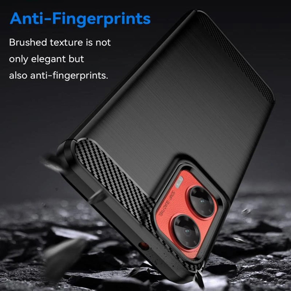 Capa para Motorola Moto G06 Power / G06, Techsuit, Carbono, Preta