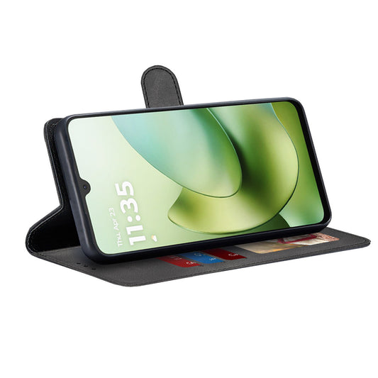 Capa para Motorola Moto G06, Techsuit, Diary Book, Preta