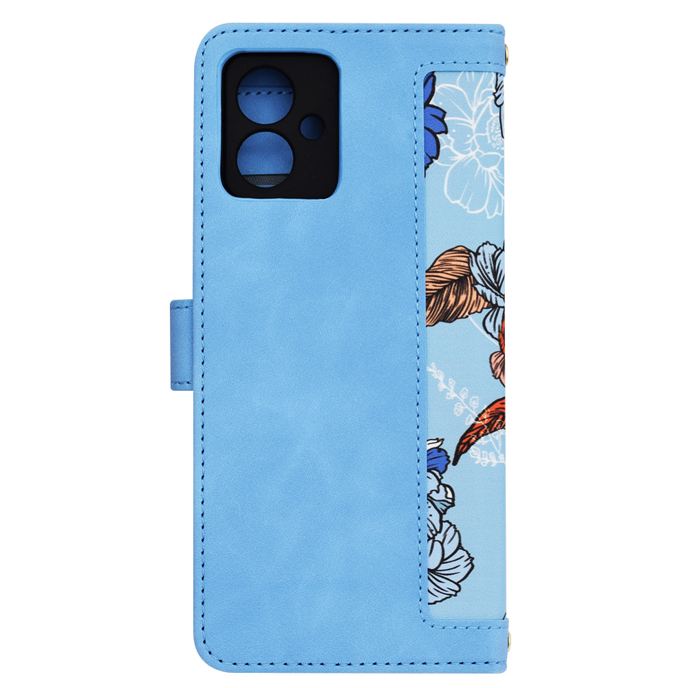 Capa para Motorola Moto G14, Techsuit, FlipCraft, Azul