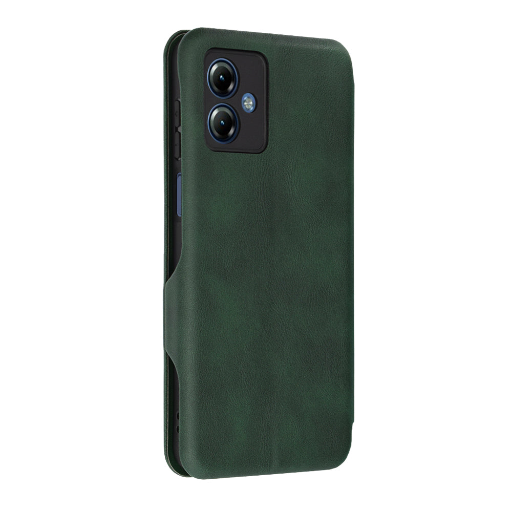 Capa para Motorola Moto G14, Techsuit, Safe Wallet Plus, Verde