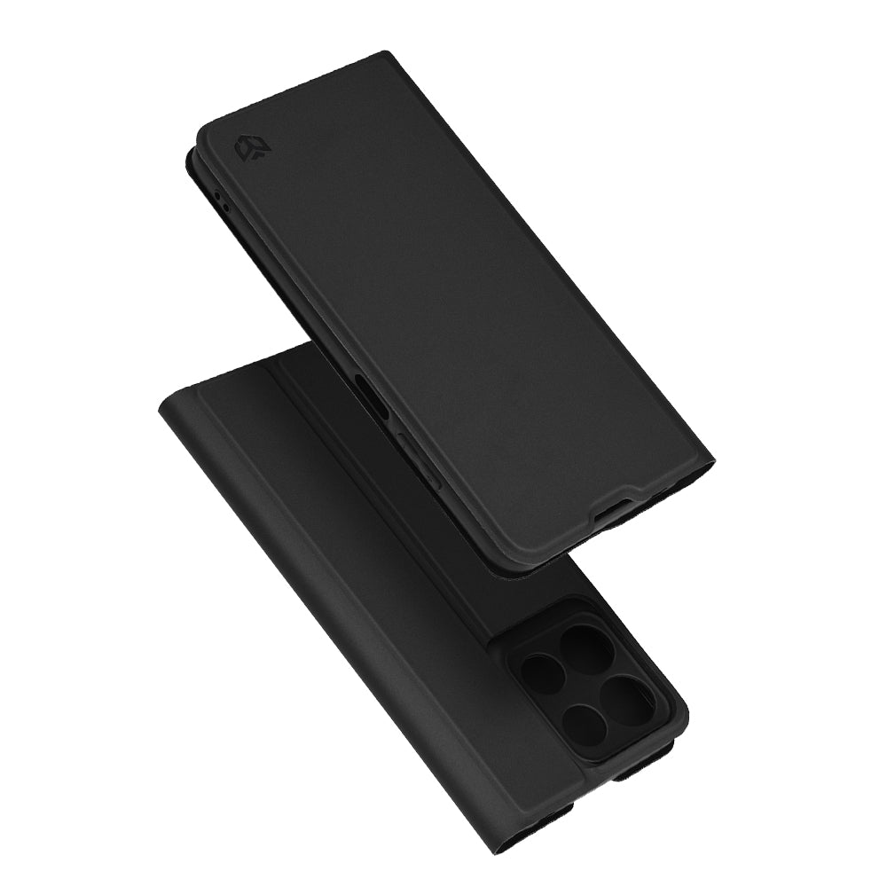 Capa para Motorola Moto G15 / G15 Power, Techsuit, Magskin Book, Preta