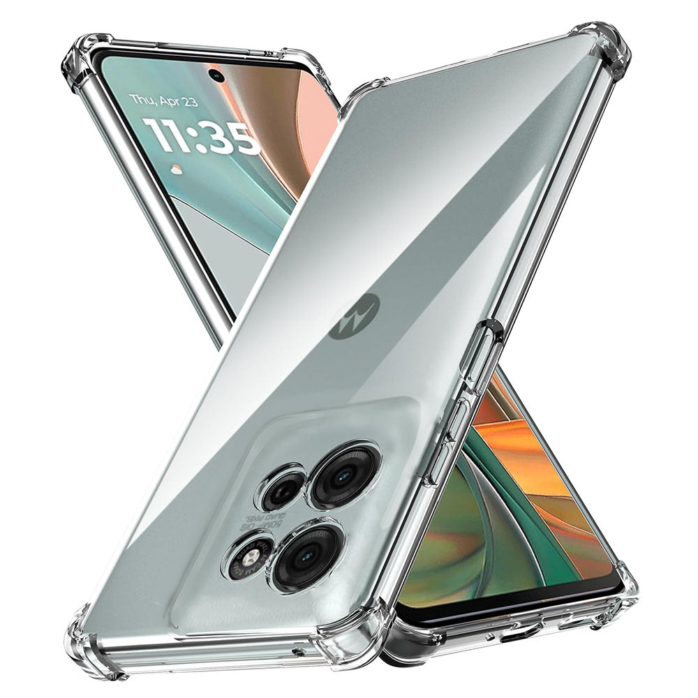 Capa para Motorola Moto G15 / G15 Power, Techsuit, Transparente Antichoque, Transparente