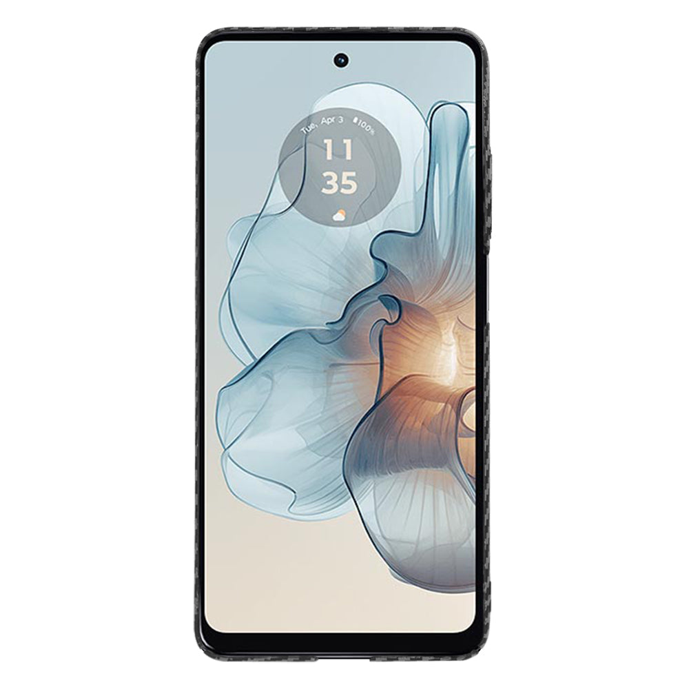 Capa para Motorola Moto G24 Power, Techsuit, Carbonite FiberShell, Preta