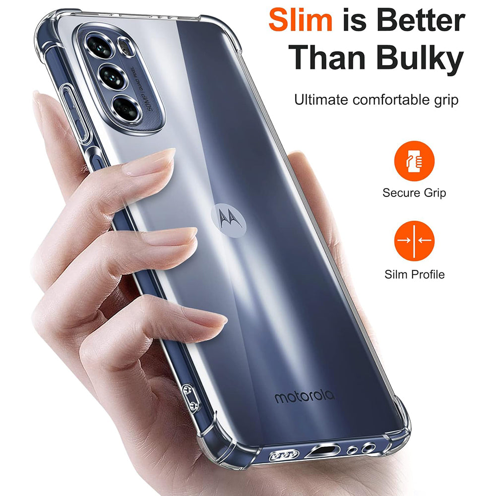 Capa para Motorola Moto G31 / G41, Techsuit, Shockproof Clear, Transparente