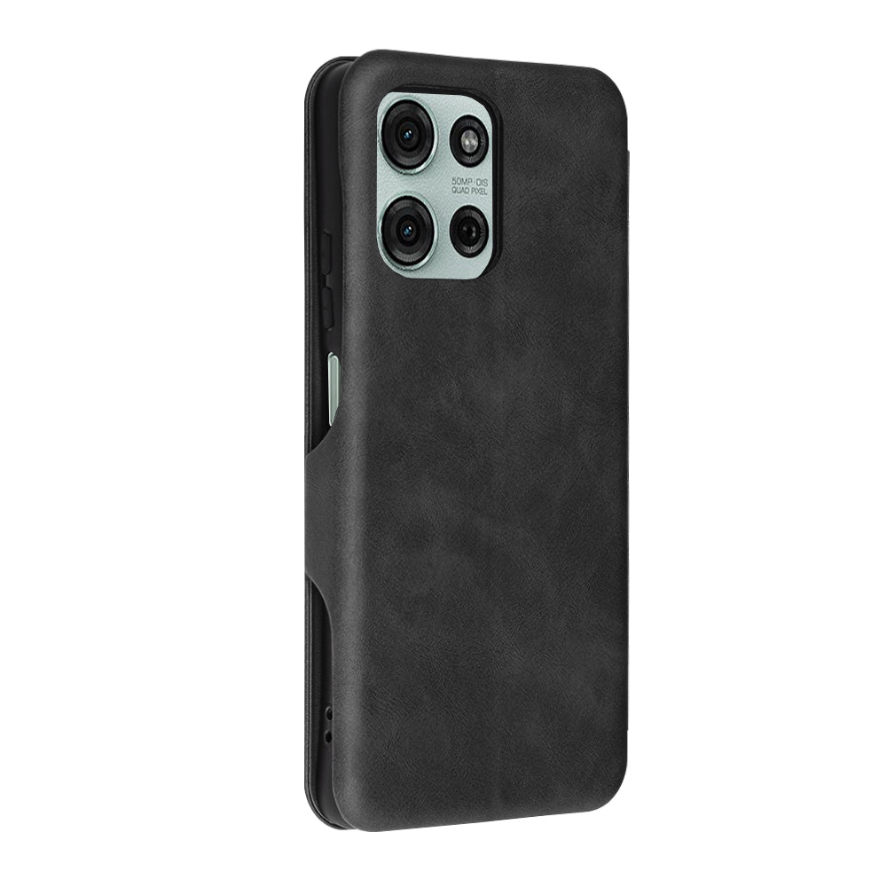 Capa para Motorola Moto G75, Techsuit, Safe Wallet Plus, Preta