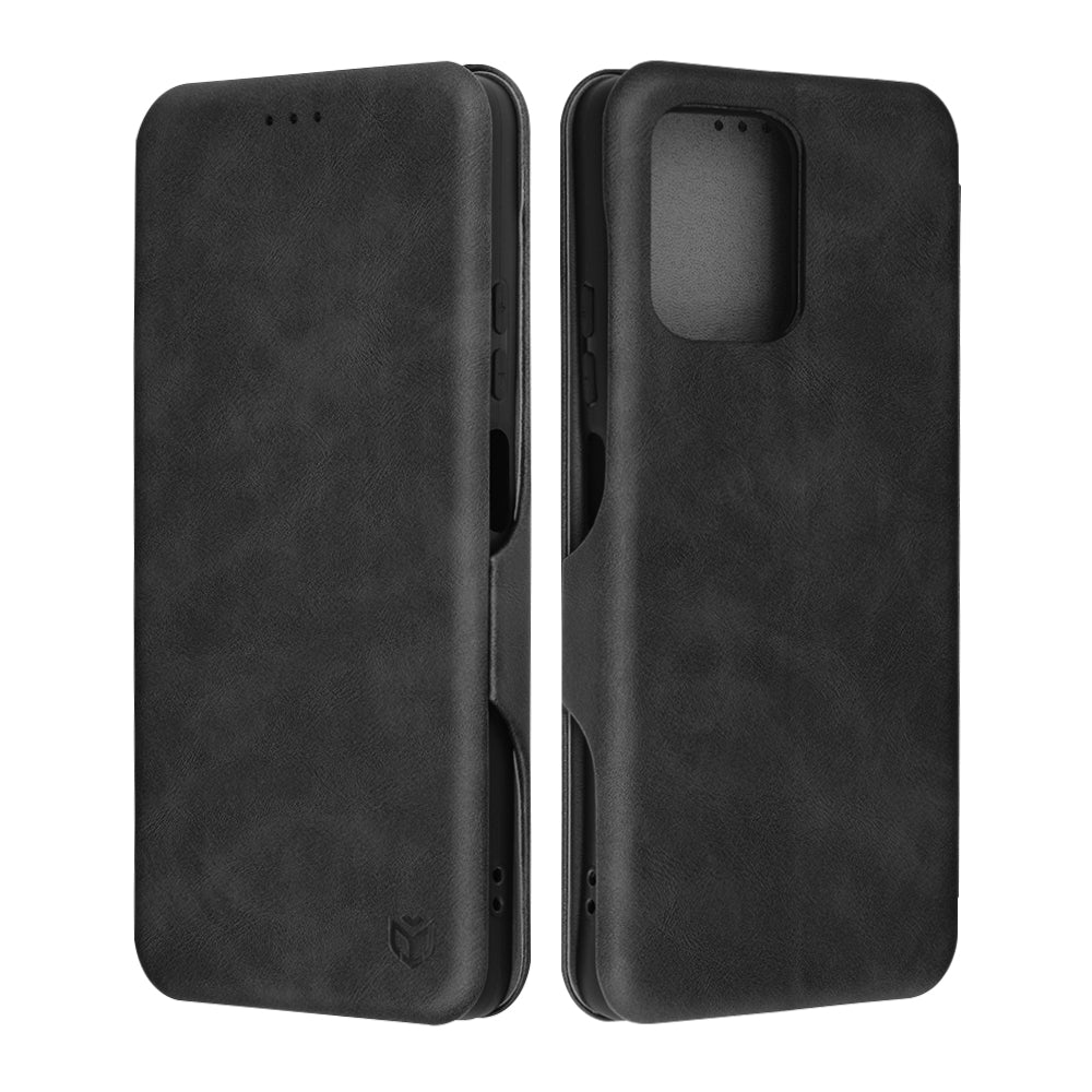 Capa para Motorola Moto G75, Techsuit, Safe Wallet Plus, Preta