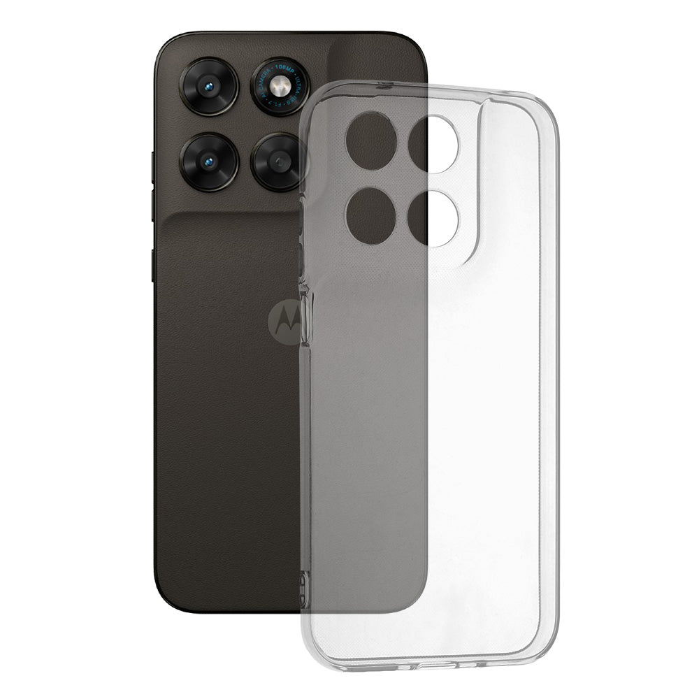Capa para Motorola Moto G77 / G67, Techsuit, Clear, Transparente