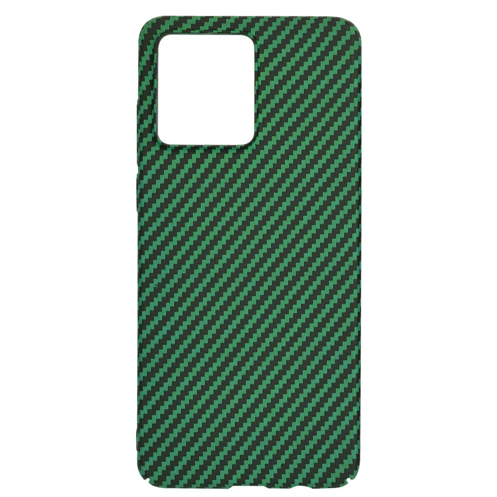 Capa para Motorola Moto G84, Techsuit, Carbonite FiberShell, Verde