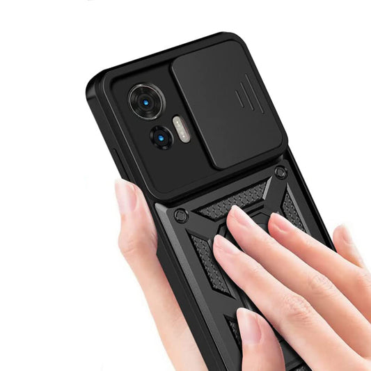 Capa para Motorola Moto G85, Techsuit, CamShield, Preta