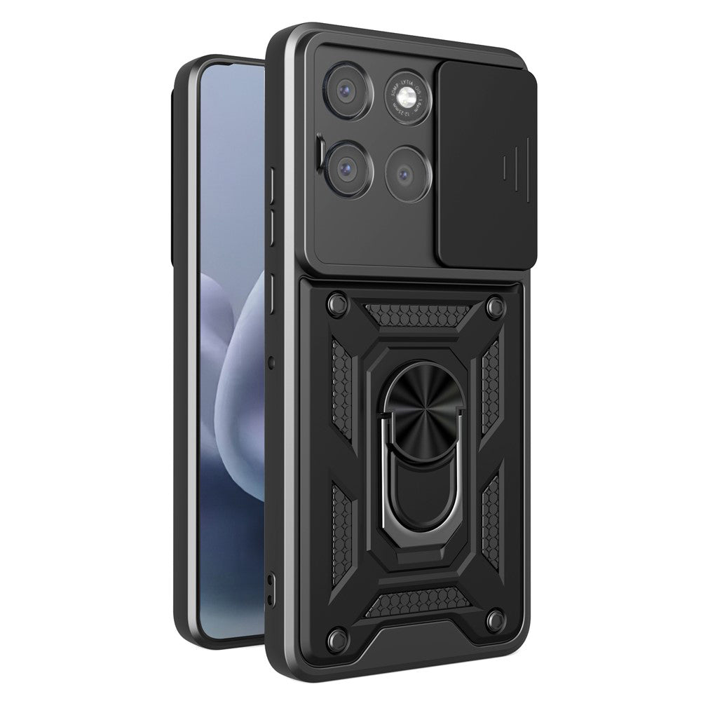 Capa para Motorola Moto G86 Power, Techsuit, CamShield, Preta