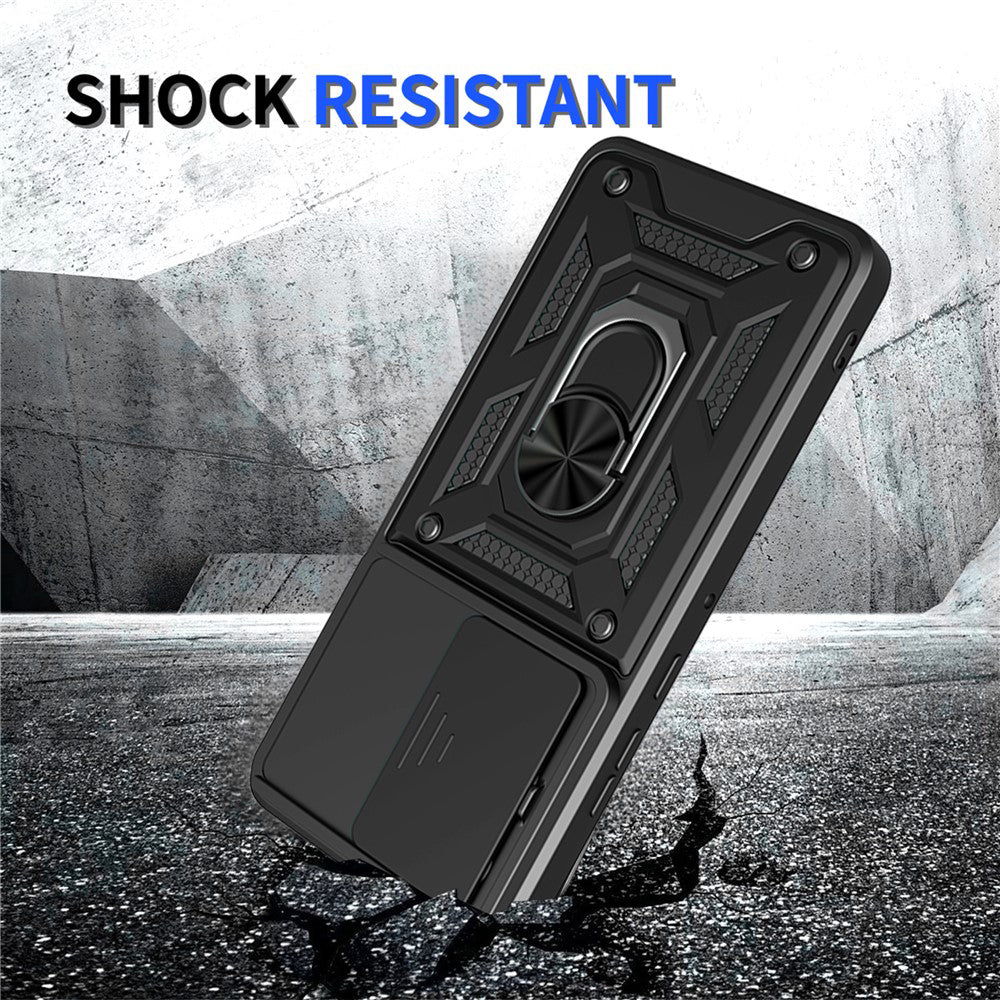 Capa para Motorola Moto G86 Power, Techsuit, CamShield, Preta
