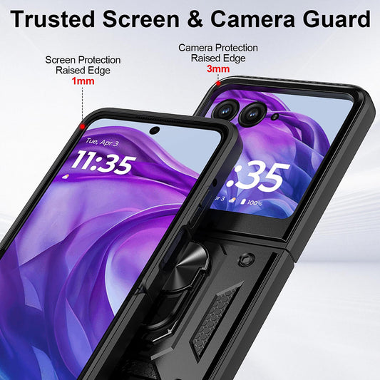 Capa para Motorola Razr 60 Ultra, Techsuit, CamShield, Preta
