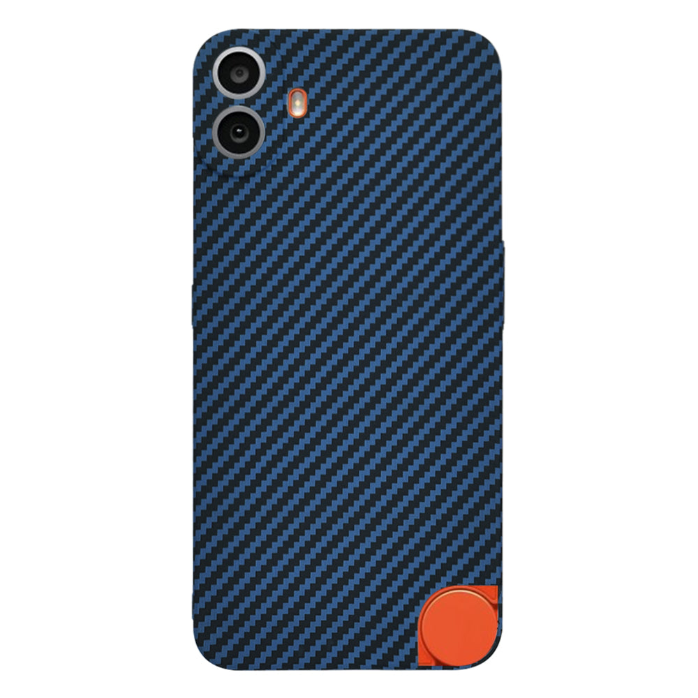 Capa para Nothing CMF Phone 1, Techsuit, Carbonite FiberShell, Turquesa