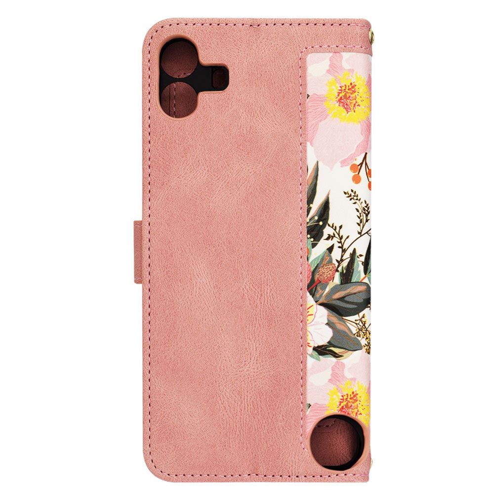 Capa para Nothing CMF Phone 1, Techsuit, FlipCraft, Rosa