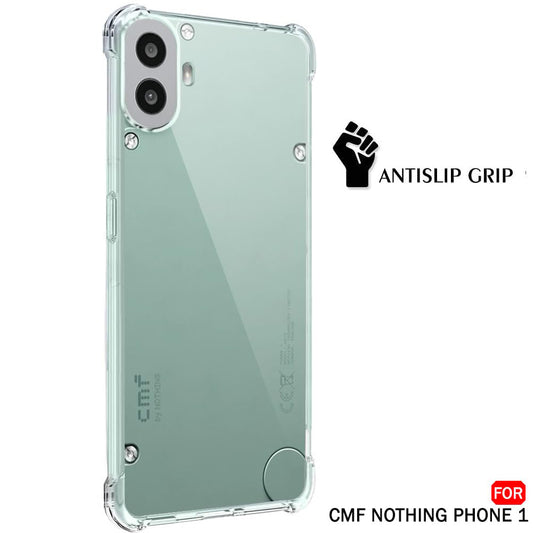 Capa para Nothing CMF Phone 1, Techsuit, Transparente à Prova de Choques, Transparente