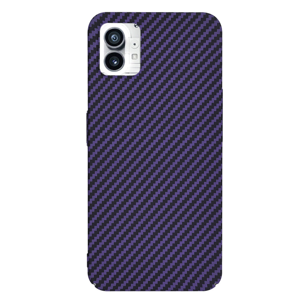 Capa para Nothing Phone (1), Techsuit, Carbonite FiberShell, Roxo