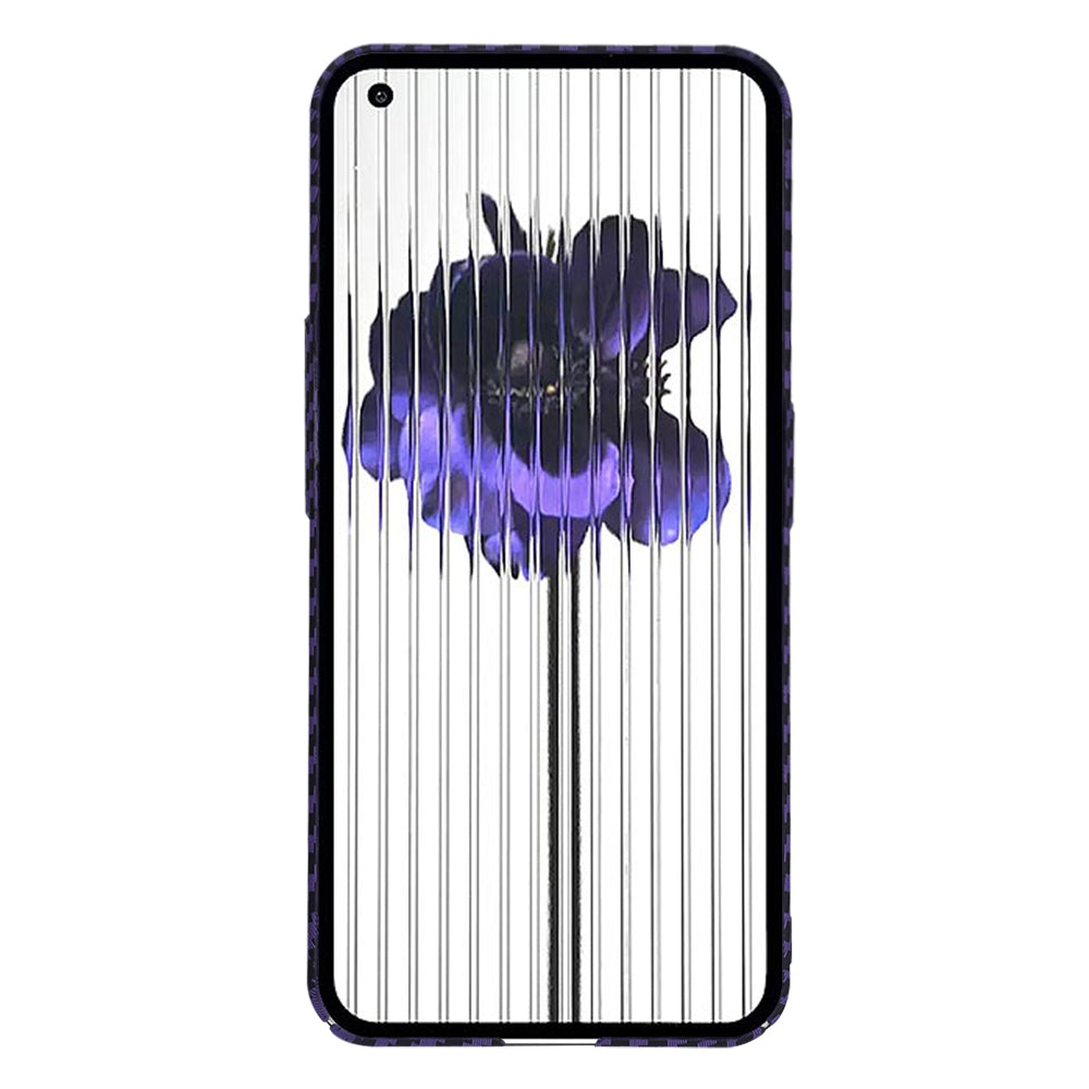 Capa para Nothing Phone (1), Techsuit, Carbonite FiberShell, Roxo