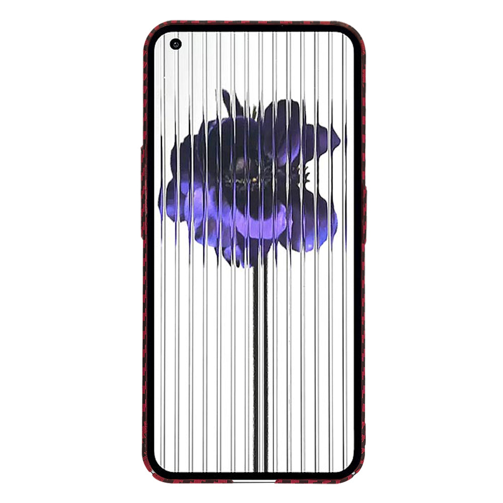 Capa para Nothing Phone (1), Techsuit, Carbonite FiberShell, Vermelha