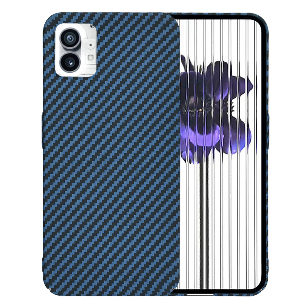 Capa para Nothing Phone (1), Techsuit, Carbonite FiberShell, Turquesa