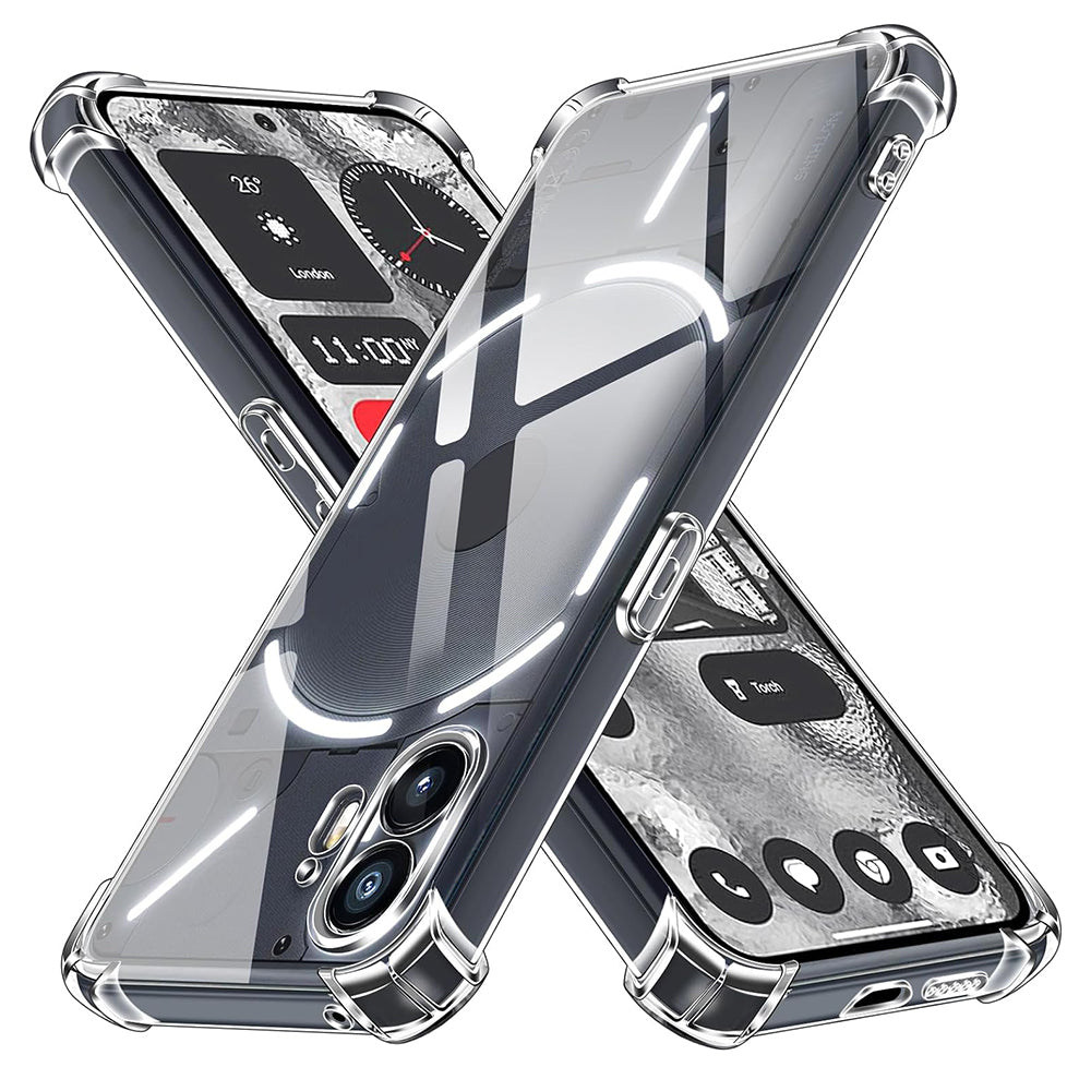 Capa para Nothing Phone (2), Techsuit, Shockproof Clear, Transparente