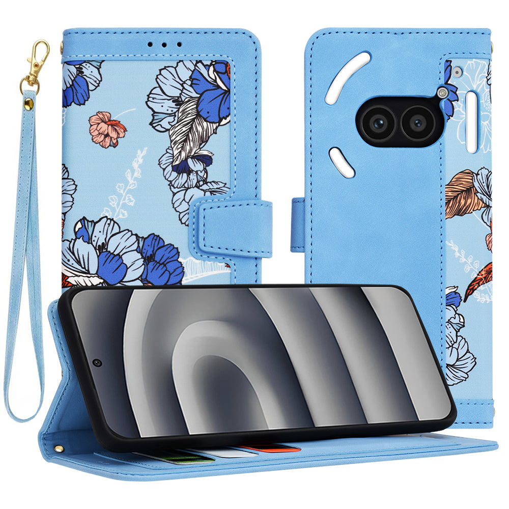 Capa para Nothing Phone (2a) Plus / Phone (2a), Techsuit, FlipCraft, Azul