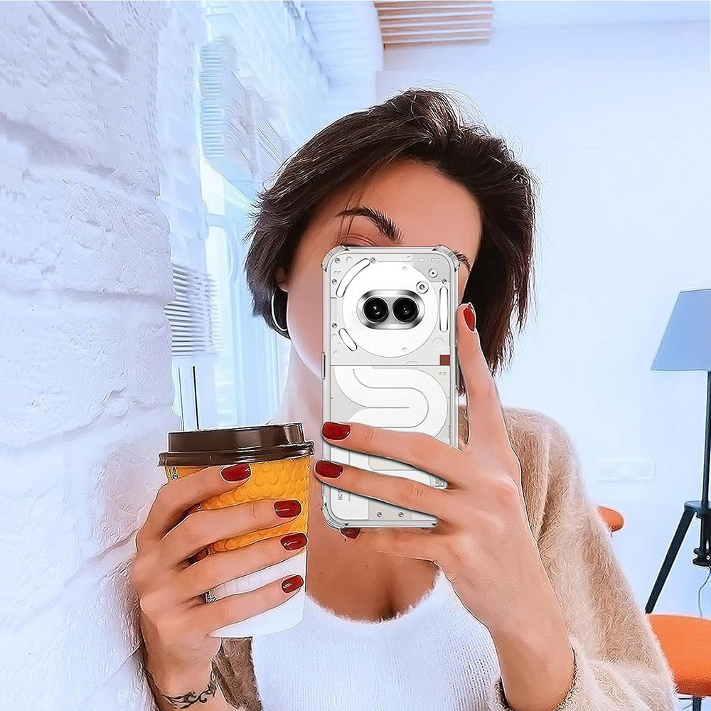 Capa para Nothing Phone (3a), Techsuit, Shockproof Clear, Transparente