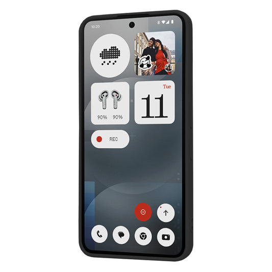 Capa para Nothing Phone (3a), Techsuit, SoftFlex, Preta