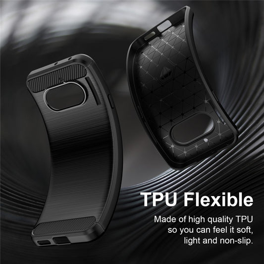 Capa para Nothing Phone (4a), Techsuit, Carbono, Preta
