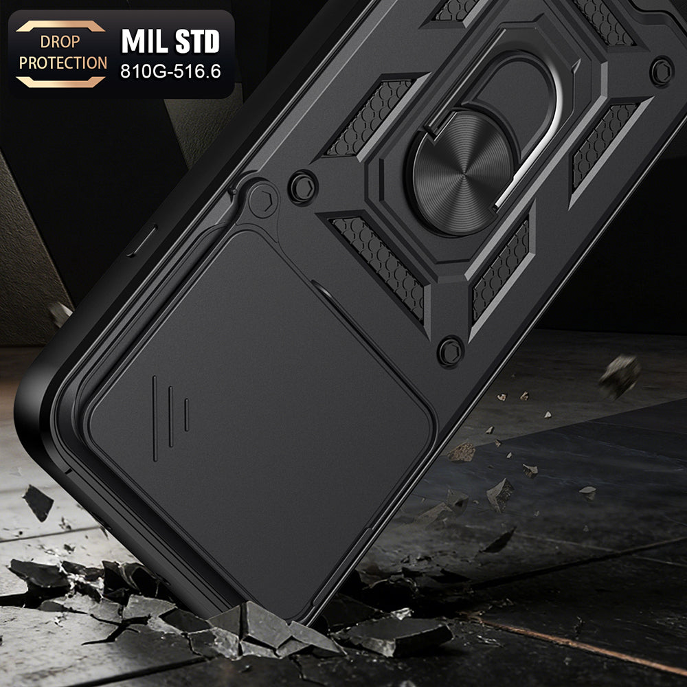 Capa para Nothing Phone (4b), Techsuit, CamShield, Preta