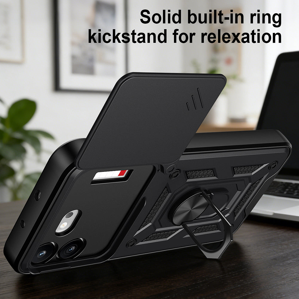 Capa para Nothing Phone (4b), Techsuit, CamShield, Preta