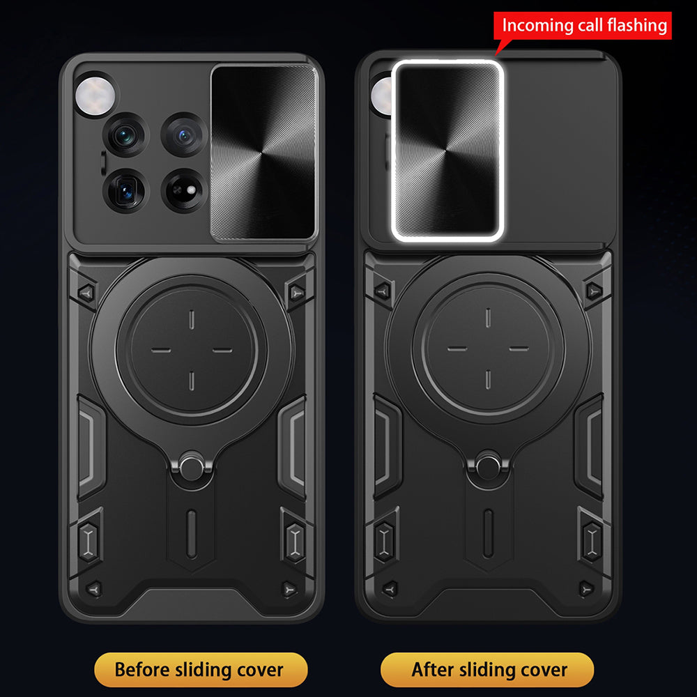 Capa para OnePlus 12, Techsuit, CamGuard Pro, Preta