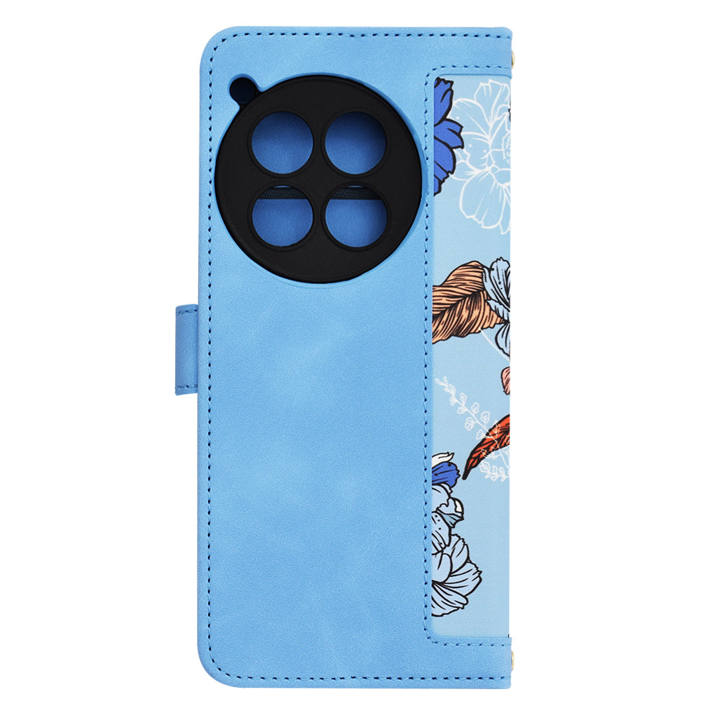 Capa para OnePlus 12, Techsuit, FlipCraft, Azul