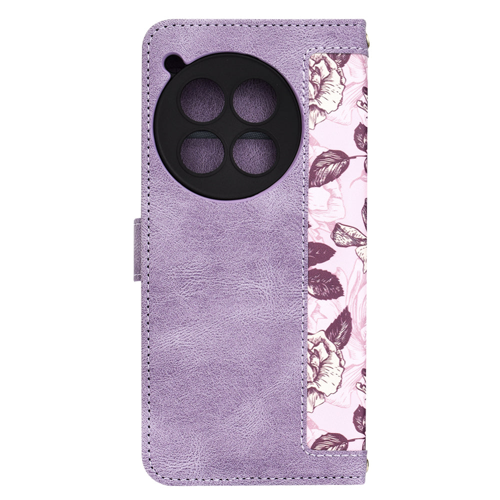 Capa para OnePlus 12, Techsuit, FlipCraft, Roxo