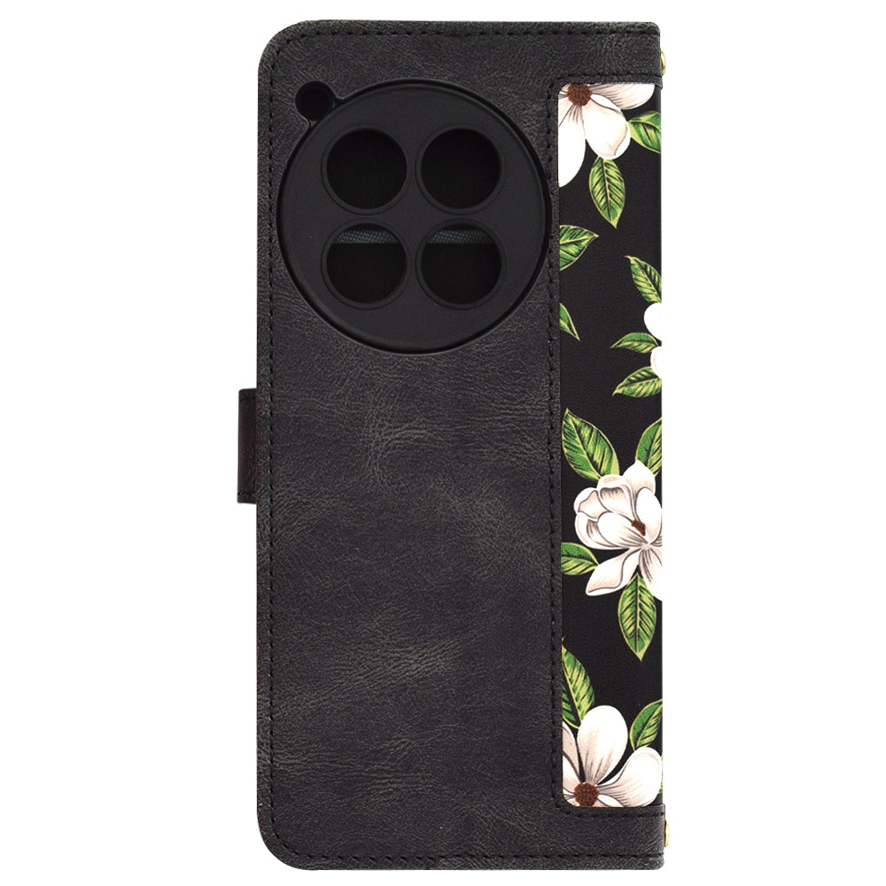 Capa para OnePlus 12, Techsuit, FlipCraft, Preta