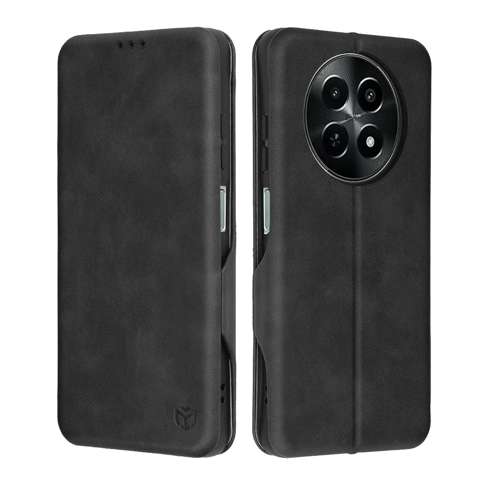 Capa para OnePlus 12R, Techsuit, Safe Wallet Plus, Preta