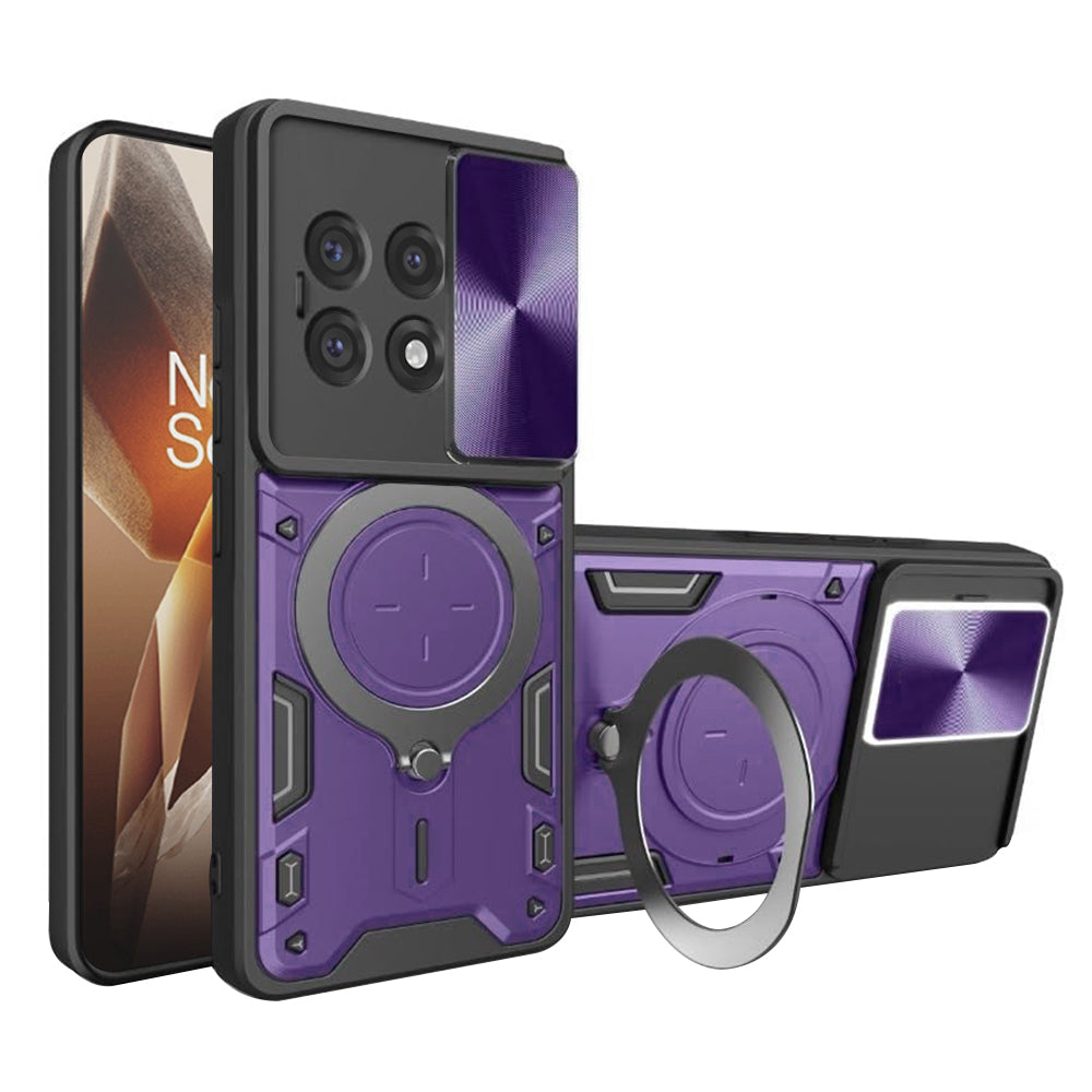Capa para OnePlus 13R, Techsuit, CamGuard Pro, Roxo