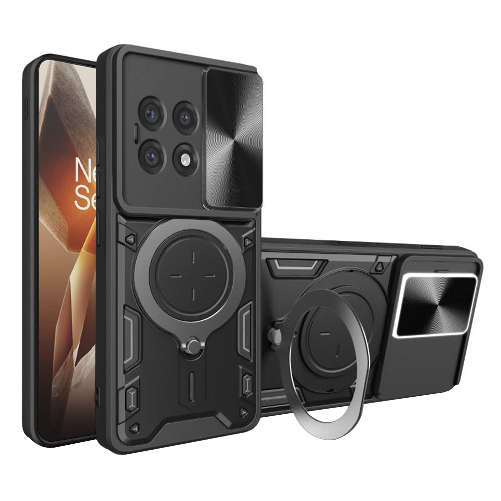 Capa para OnePlus 13R, Techsuit, CamGuard Pro, Preta
