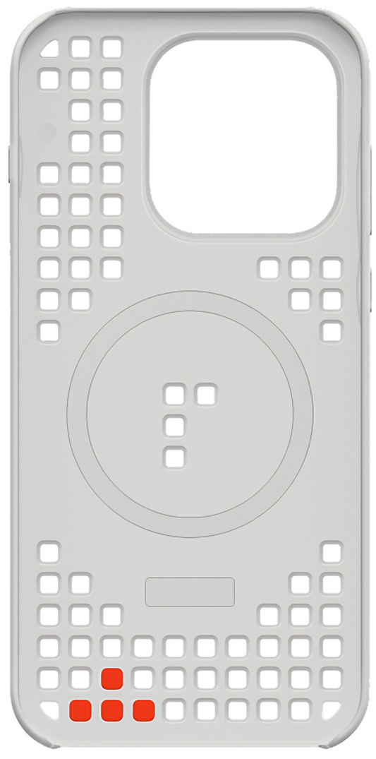 Capa para OnePlus 15, Padrão de Furos Magnético, Cinzento, Reembalado 5431102022