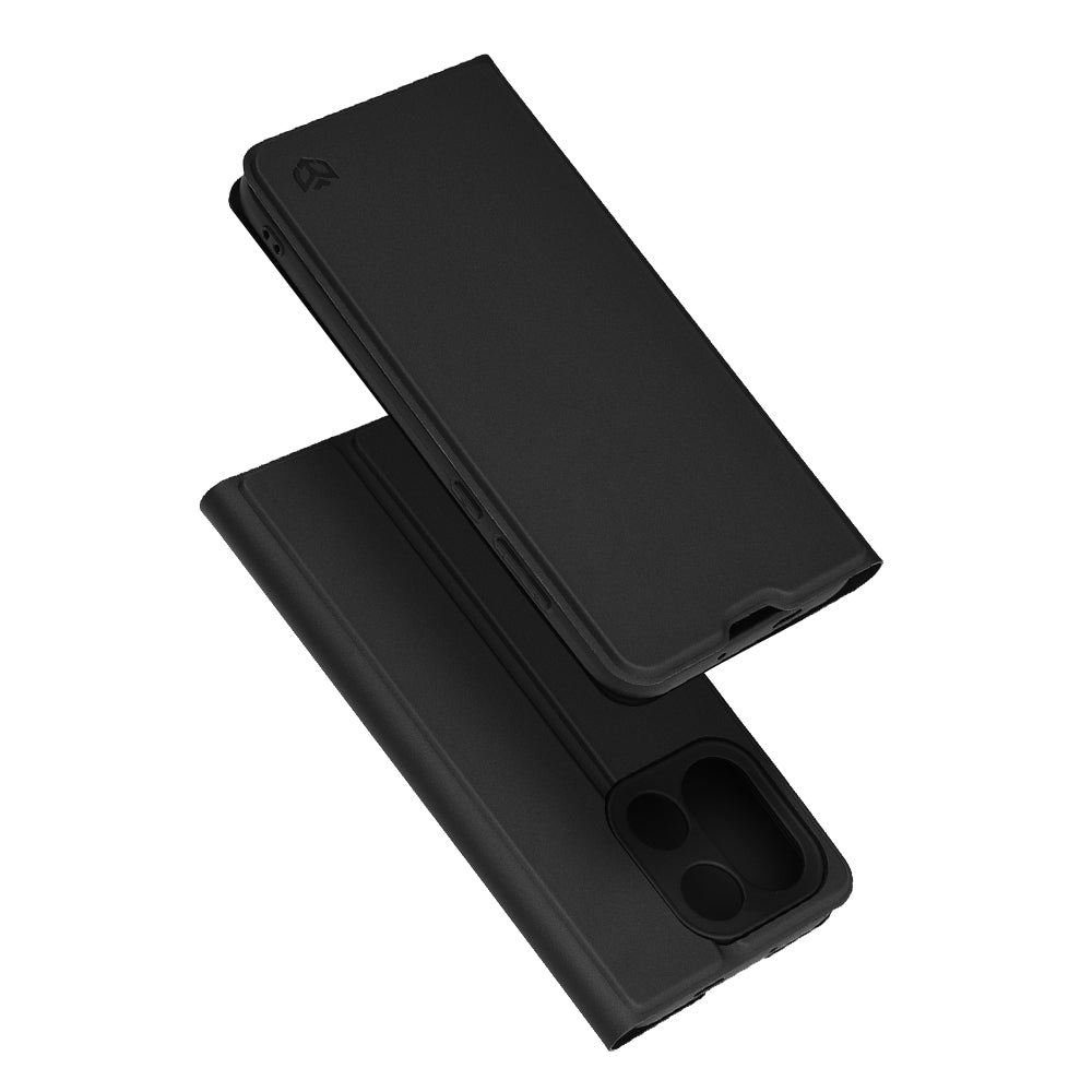 Capa para OnePlus 15, Techsuit, Magskin Book, Preta