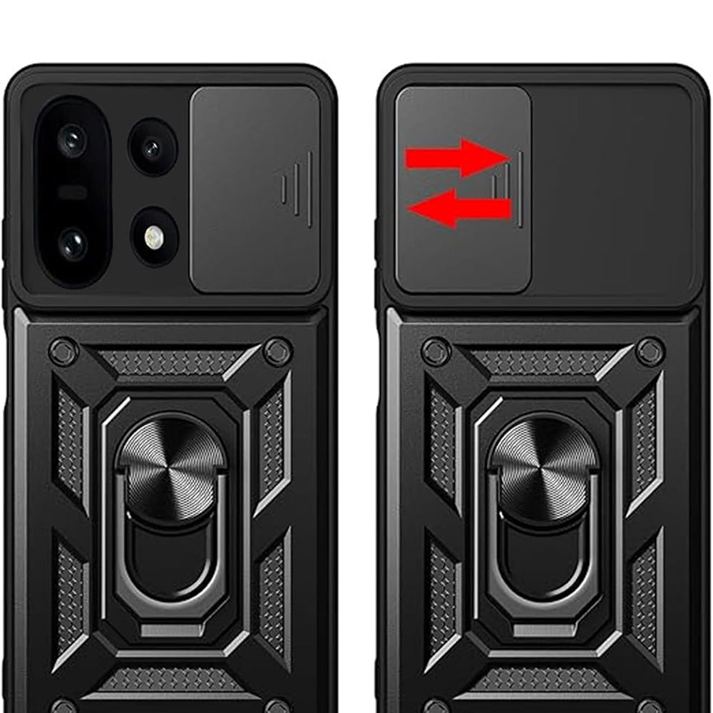 Capa para OnePlus 15R, Techsuit, CamShield, Preta