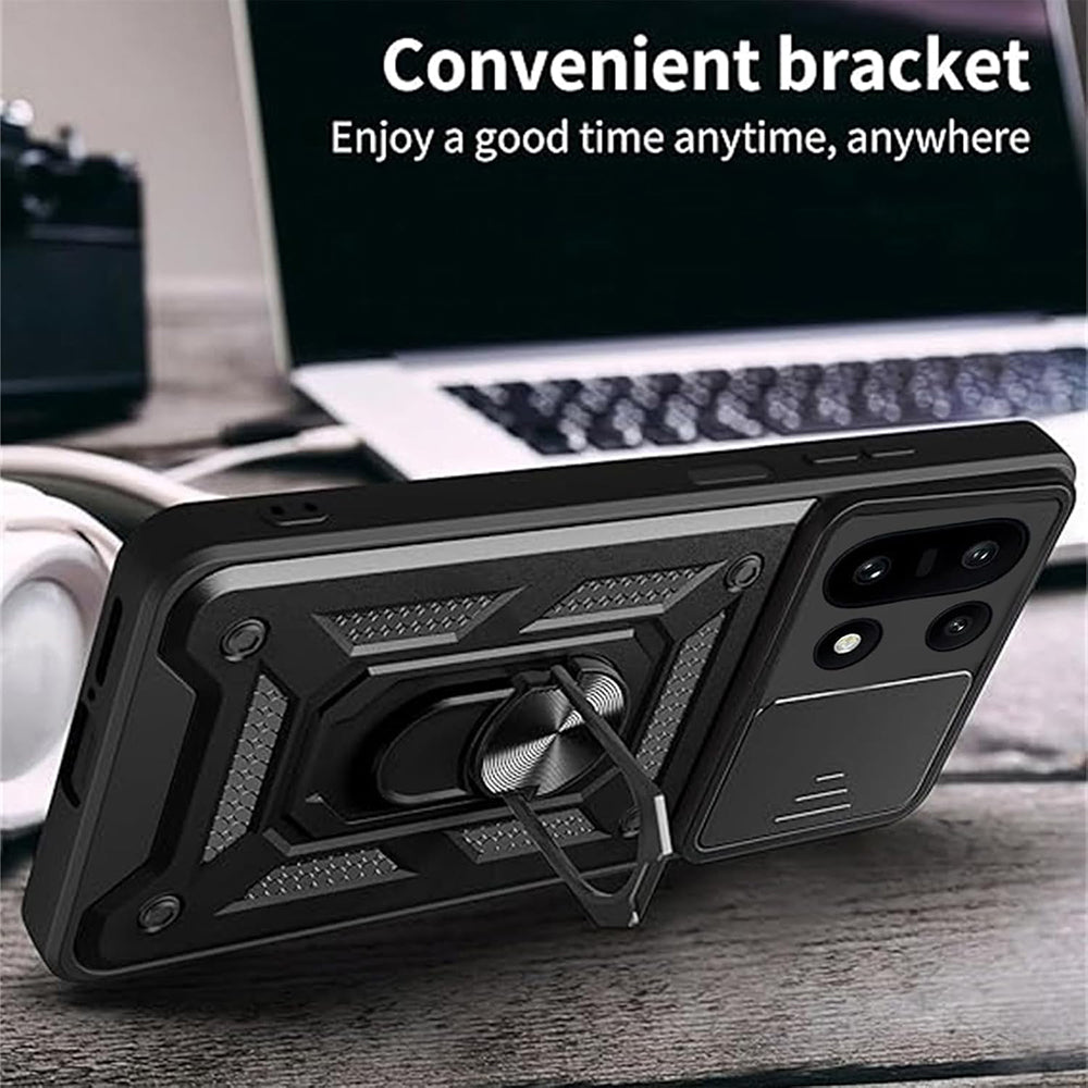 Capa para OnePlus 15R, Techsuit, CamShield, Preta