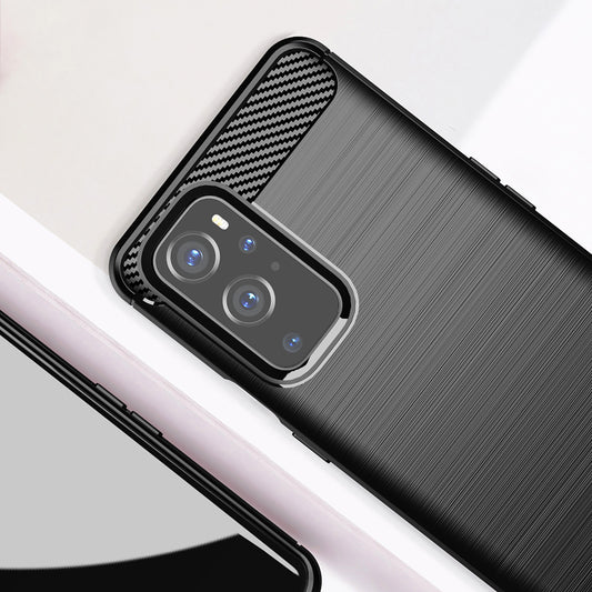 Capa para OnePlus 9 Pro, Techsuit, Carbono, Preta