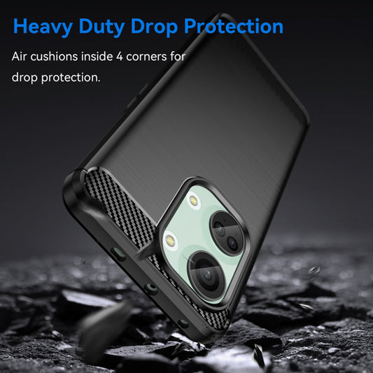 Capa para OnePlus Nord 3, Techsuit, Carbono, Preta