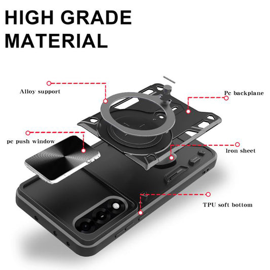 Capa para OnePlus Nord 5, Techsuit, CamGuard Pro, Preta