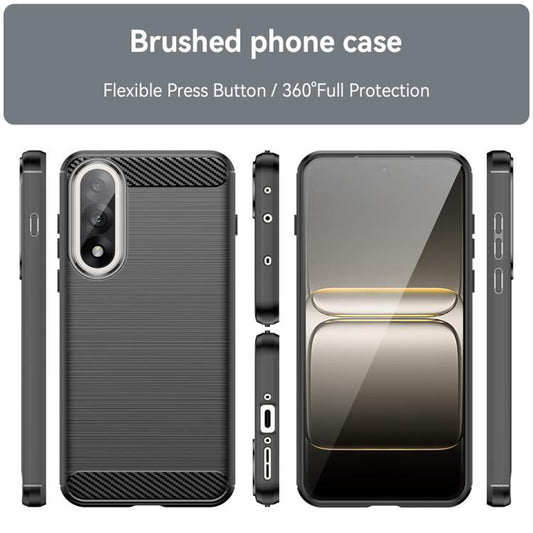 Capa para OnePlus Nord 5, Techsuit, Carbono, Preta