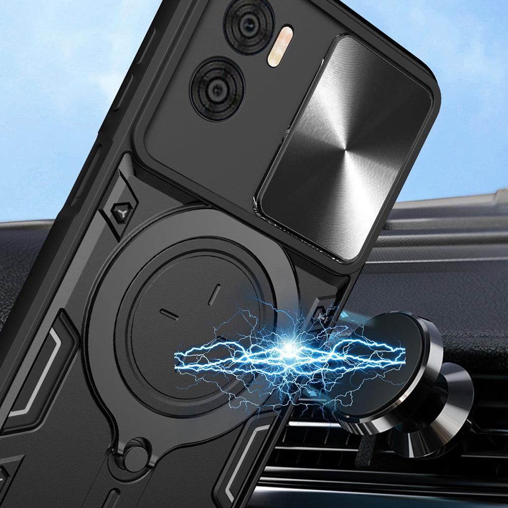 Capa para OnePlus Nord CE4 Lite, Techsuit, CamGuard Pro, Vermelha