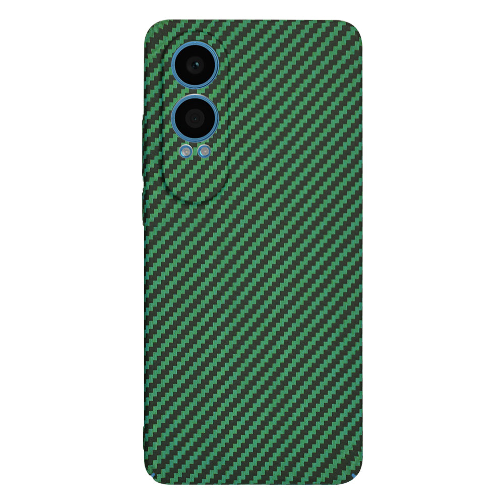 Capa para OnePlus Nord CE4 Lite, Techsuit, Carbonite FiberShell, Verde