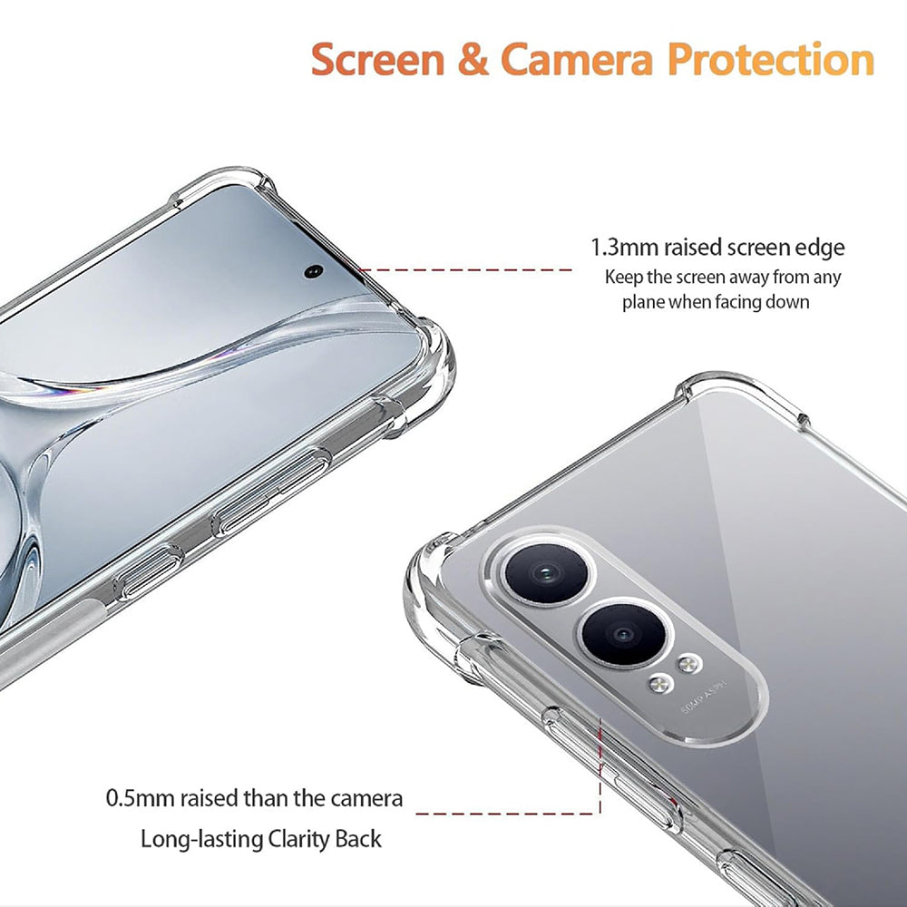 Capa para OnePlus Nord CE4 Lite, Techsuit, Shockproof Clear, Transparente