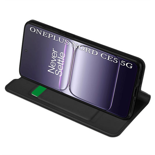 Capa para OnePlus Nord CE5, Techsuit, Magskin Book, Preta