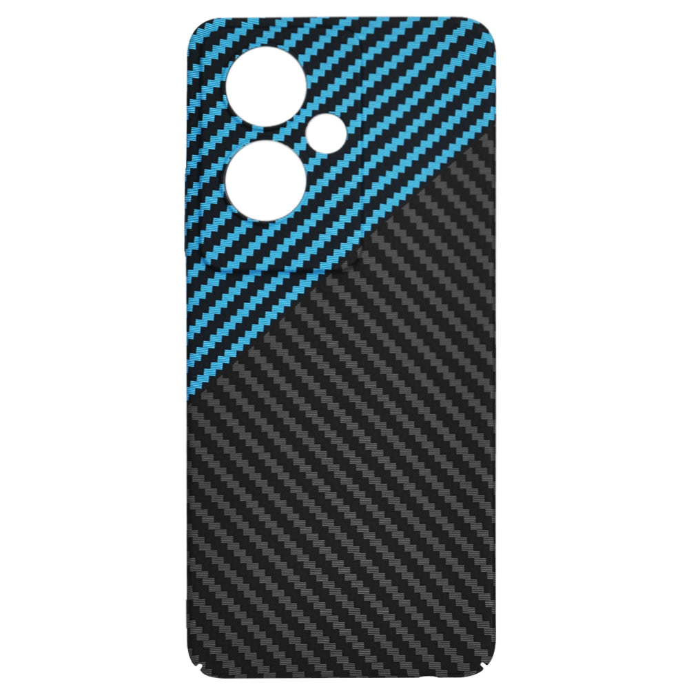 Capa para OnePlus Nord N30 SE / Oppo A79, Techsuit, Carbonite FiberShell, Preto Azul